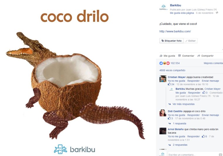 Malamute Dog in a Santa Hat